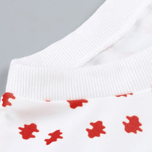 Charger l'image dans la galerie, Sagace Winter Christmas Dress Women O Neck Cotton Dress Ladies Long Sleeve Sweetly Snowflake Printed Red  Dress