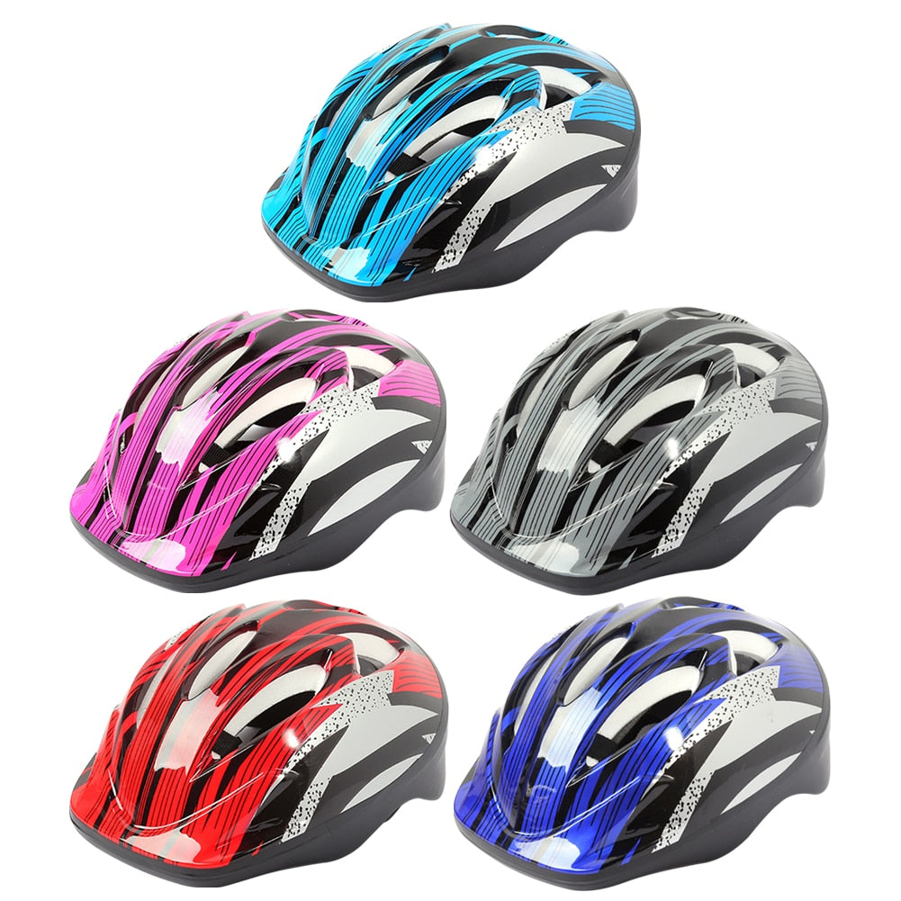 Scooter Skateboard Roller Skate Riding Safety Helmet Cycling Bicycle Riding Equipment Children Bicycle Helmet for 5-12 year Kids