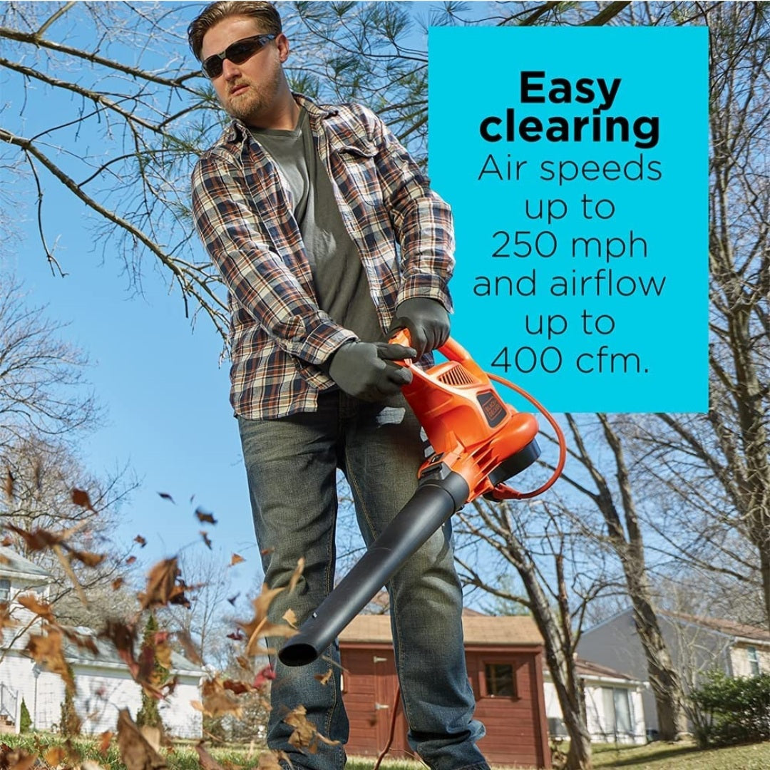 BLACK+DECKER BEBL7000 Back Pack Leaf Blower Vacuum and Mulcher