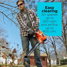 Load image into Gallery viewer, BLACK+DECKER BEBL7000 Back Pack Leaf Blower Vacuum and Mulcher