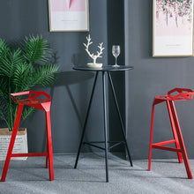 Load image into Gallery viewer, Simple Bar Table And Chair Combination Wrought Iron Home High Foot Small Round Table Balcony Outdoor Leisure Bar Coffee Table