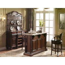 Load image into Gallery viewer, Solid wood home bar furniture bar table and bar chair GF02