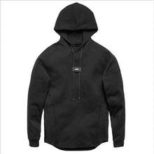 将图片加载到图库查看器,Splice Hoodies Oversize Hip-hop Style Hoodie Autumn Winter Warm Thick Hoodies US SizeM-XXXL