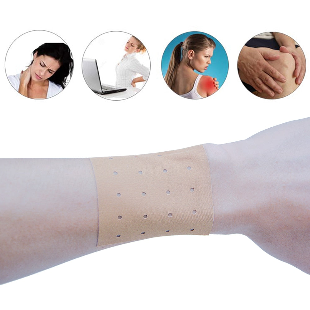 Sumifun 8/16/40/64Pcs Pain Relief Patch Blue Muscle Pain Wrist Pain Bruises Stress Relaxation Medical Plaster Joint Pain Killer