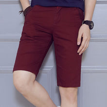 Load image into Gallery viewer, Men's Cotton Shorts Summer Casual Fashion Shorts Male Slim Fit Short Pants Plus Size 28-40 Homme