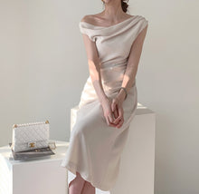 Load image into Gallery viewer, Summer Women Solid Color Elegant vestidos Business Party Bodycon Work Office Women Female Dress