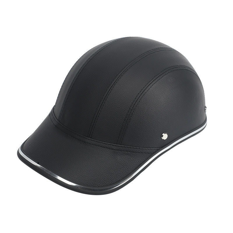 Summer electric motorcycle riding helmet bicycle men's and women's light baseball helmet helmet helmet sunshade cap