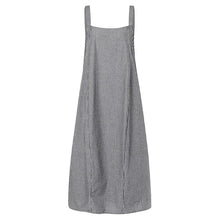 Load image into Gallery viewer, ZANZEA Women Summer Dress Ladies Sleeveless Striped Maxi Dresses Casual Baggy Long Vestidos Female Beach Bohemian Dress Sundress