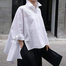 将图片加载到图库查看器,SuperAen 2019Spring and Summer New Shirt Female Korean Style Cotton Wild Casual Blouses and Tops Loose Pluz Size Women Clothing