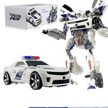 将图片加载到图库查看器,Transformers Optimus Prime Toy Bumblebee Children's Robot Steel Cable Large Dinosaur Model Car