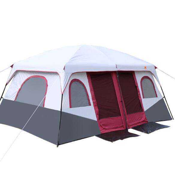 Two bedrooms and one living room outdoor rainproof and sunscreen tent 6 people 8 people 10 people 12 people