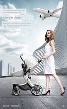將圖片載入圖庫檢視器 Umaubaby Baby Stroller Can Sit Armchair 2-in-1 High Landscape Two-Way Newborn Shock Absorber Four-Wheel Baby Stroller