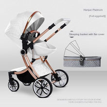 將圖片載入圖庫檢視器 Umaubaby Baby Stroller Can Sit Armchair 2-in-1 High Landscape Two-Way Newborn Shock Absorber Four-Wheel Baby Stroller