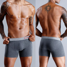 Charger l'image dans la galerie, Underwear Men Boxer Men's Panties Men Underwear Boxers Boxer Shorts Boxershorts Long Underpants Natural Cotton High Quality 2020