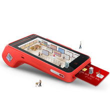 Load image into Gallery viewer, Urovo i9100 Android PDA 4G WIFI Bluetooth NFC smart POS payment terminal with thermal printer 58mm