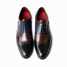 Load image into Gallery viewer, Vikeduo 2020 new autumn and winter men's leather kangaroo shoes bronze wedding dress office men's shoes