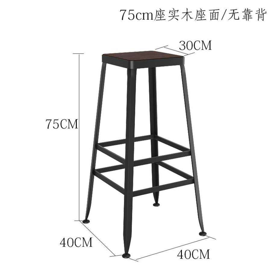 Wall Bar Table Milk Tea Shop High Foot Table Chair Household Simple Modern Small Bar Long Table Long Table Business