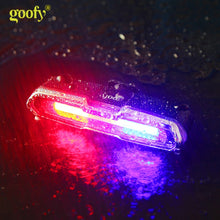 Charger l'image dans la galerie, Waterproof USB Rechargeable Front Rear Bike Bicycle Light Lithium Battery LED Taillight Cycling Helmet Light Lamp Flashlight