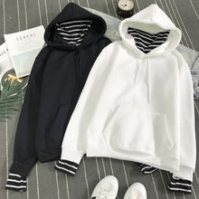 將圖片載入圖庫檢視器 Women's Winter Sweater new casual Korean Style large size Hoodies Sweatshirt Tops Pullovers Harajuku funny high collar cute fashion sweatershirt