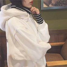 將圖片載入圖庫檢視器 Women's Winter Sweater new casual Korean Style large size Hoodies Sweatshirt Tops Pullovers Harajuku funny high collar cute fashion sweatershirt