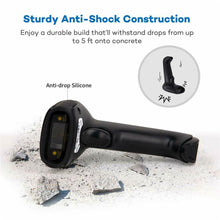 Load image into Gallery viewer, Wireless 1D Barcode Handheld Scanner MJ-2030 Symcode 4GHz Wireless Barcode Reader Wireless Transfer Distance for Pos Terminal