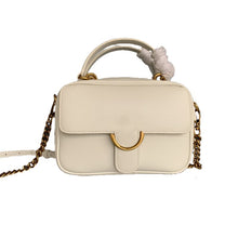 Load image into Gallery viewer, Women Handbag Genuine Leather Bag Shoulder Bag Black White Purse Girl Top-Handle Bags