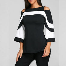 將圖片載入圖庫檢視器 Women's Summer Short Sleeve Blouse Tops Ladies Loose Shirt Casual Tee Top