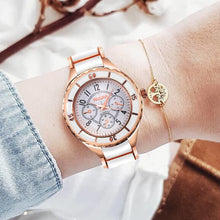 Load image into Gallery viewer, Women Watches Rose Gold Watch Full Steel Women's Watches For Women Clock Ladies Wrist Watch 2020 bayan kol saati reloj mujer