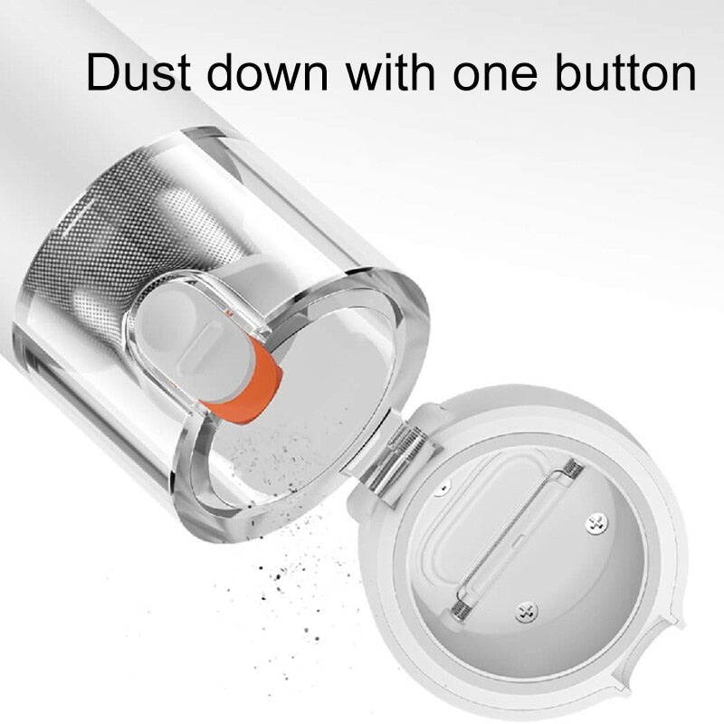 Xiaomi Mijia Handheld Portable Vacuum Cleaner 120W 13000Pa Super Strong Suction Vacuum Home Car Portable Cleaning Machine