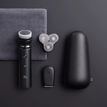 Load image into Gallery viewer, Xiaomi Mijia Men Electric Shaver S500C USB Rechargeable Washable Razor 3 in 1 Face cleaning Beard Sideburns Cutter Storage Box