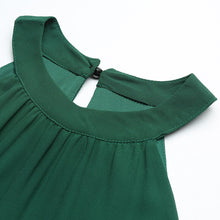 Load image into Gallery viewer, ZOGAA Halter Sleeveless Party Dresses Women Solid Pleated Chiffon Dress Asymmetric 2019 Summer dress Vestidos vintage dress