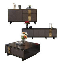 Load image into Gallery viewer, coffee table basse de salon стол журнальный столик escritorio mesa de centro mesa desk + TV stand + dinning room side cabinet