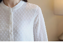 将图片加载到图库查看器,2019 Long Sleeve Women's Shirts White or Black Blouse Tops Office Work Wear Evening Formal Women 0974 60