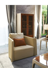 Cargar imagen en el visor de la galería, living room Sofa set диван мебель кровать muebles de sala 1+1+3 seater real genuine leather sofa cama puff asiento sala futon