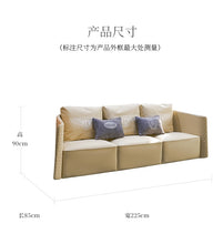 Cargar imagen en el visor de la galería, living room Sofa set диван мебель кровать muebles de sala 1+1+3 seater real genuine leather sofa cama puff asiento sala futon