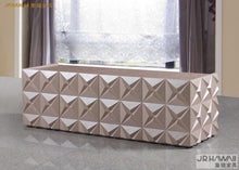 將圖片載入圖庫檢視器 Living Room Set Home Furniture TV Stands Modern Style. One model has Leather Surface. Other one can be Decorated Small Side Cabinet