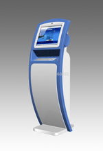 将图片加载到图库查看器,Multimedia Information Kiosk self-service touch screen kiosk PC,interactive Mall kiosk,computer touch kiosk with metal keyboard