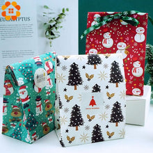 Load image into Gallery viewer, Snowflakes Candy Gift Bags Snowman Merry Christmas