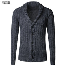 Charger l'image dans la galerie, Men's Cardigan Long Sleeve Sweater Jacket J281-2