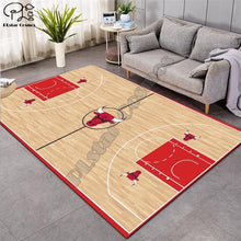 Load image into Gallery viewer, Carpet 3D Basketball Larger Mat Flannel Velvet Memory soft Rug Play Game Mats Baby Craming Bed Area Rugs Parlor Decor 015