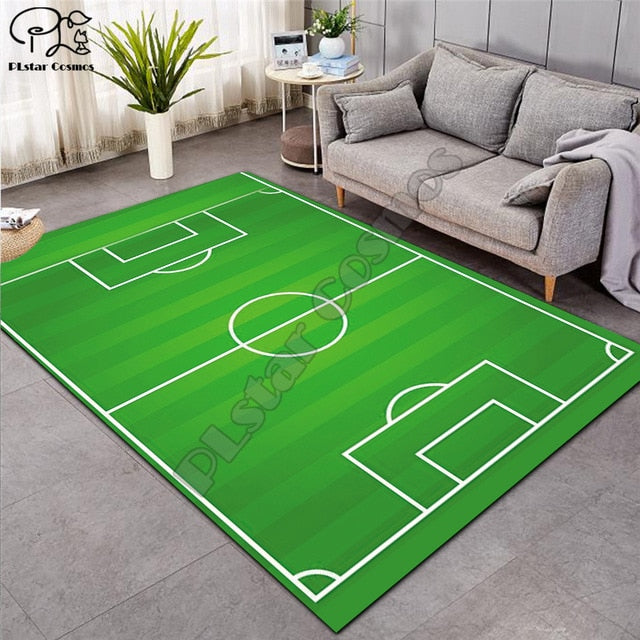 Carpet 3D Basketball Larger Mat Flannel Velvet Memory soft Rug Play Game Mats Baby Craming Bed Area Rugs Parlor Decor 015