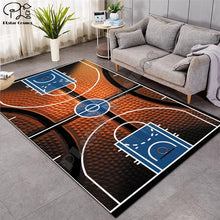 Load image into Gallery viewer, Carpet 3D Basketball Larger Mat Flannel Velvet Memory soft Rug Play Game Mats Baby Craming Bed Area Rugs Parlor Decor 015