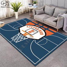 Load image into Gallery viewer, Carpet 3D Basketball Larger Mat Flannel Velvet Memory soft Rug Play Game Mats Baby Craming Bed Area Rugs Parlor Decor 015