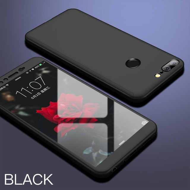 360 Full Cover Protection Case For Huawei Honor 8 9 10 Lite Hard Funda Cover For Honor 9i 7X 8X Max V8 V9 V10 Play Nova 5T Coque