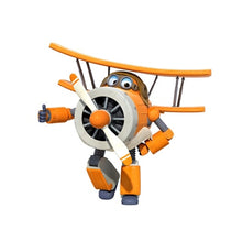 Load image into Gallery viewer, Big!!!15cm ABS Super Wings Deformation Airplane Robot Action Figures Super Wing Transformation toys for children gift Brinquedos