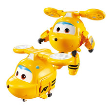 Load image into Gallery viewer, Big!!!15cm ABS Super Wings Deformation Airplane Robot Action Figures Super Wing Transformation toys for children gift Brinquedos