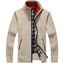 Charger l'image dans la galerie, Men's Winter Thick Knitted Sweater Coat