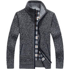 Charger l'image dans la galerie, Men's Winter Thick Knitted Sweater Coat