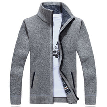 Charger l'image dans la galerie, Men's Winter Thick Knitted Sweater Coat