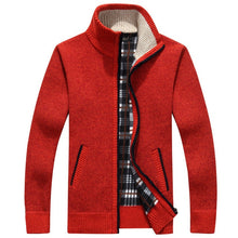 Charger l'image dans la galerie, Men's Winter Thick Knitted Sweater Coat